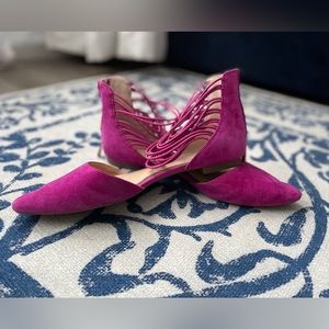 Magenta flats by Jessica Simpson